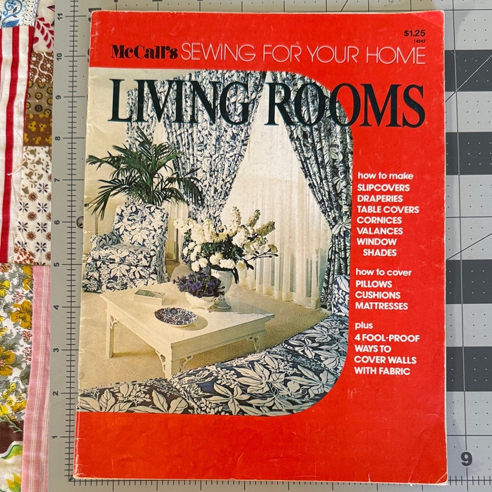 McCall’s Sewing for Your Home: Living Rooms (1970s DIY Decor Guide)